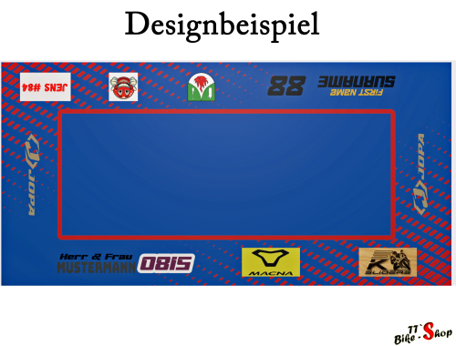 Preview: Custom-Paddockmatte, 200 x 100 cm, gefertigt nach Ihren Wünschen